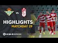 Highlights Real Betis vs Granada CF (2-2)