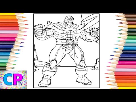 Thanos Coloring Pages/Thanos Shows his Power/Jim Yosef - Moonlight/Jim Yosef - Firefly [NCS Release]