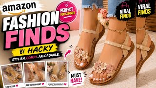 Amazon Fashion|Flat Sandals|Ladies Sandals |Sandals For Womens |Sandal Design|Sandals For Girls