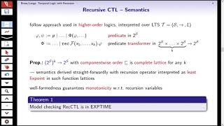 Recursive Temporal Logic. By Martin Lange