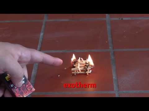 Endothermic and exothermic chemical reactions