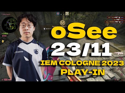 CSGO POV Liquid oSee (23/11) vs 9INE (ANCIENT) @ IEM Cologne 2023 Play-in