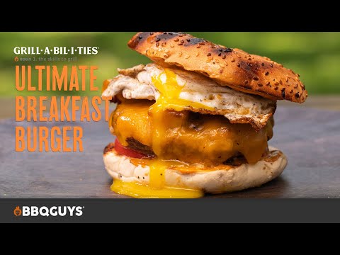 Ultimate Grilled Breakfast Burger Recipe Video
