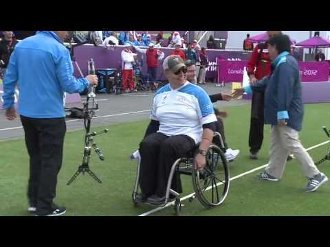 Archery - Bartos (CZE) v Kantczack (POL) and Forsberg (FIN) v Aygan (TUR) - Men's Ind. Comp. Open