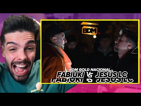 🔥EL NUEVO DIOS de la MÉTRICA en ESPAÑA🔥 *FABIUKI vs JESÚS LC en la FINAL de BDM ESPAÑA*