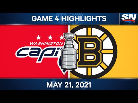 NHL Game Highlights | Capitals vs. Bruins, Game 4 - May 21, 2021