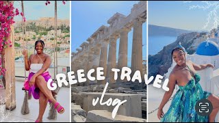 SOLO TRIP TO GREECE 2023 | VLOG ✨ Island Hopping in Greece: Athens, Mykonos, Paros + Santorini 🇬🇷