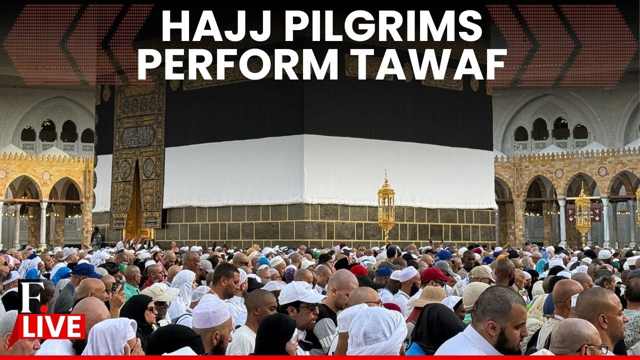 Hajj 2026 LIVE: Pilgrims Circle Around Kaaba To Perform Tawaf | Mecca | Mina | Saudi Arabia