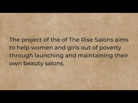 Help adolescent girls in slum areas out of poverty