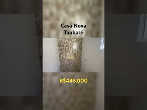 Casa Nova à venda em Taubaté | R$445.000 | Jardim Oasis | Uchoa Agência Imobiliária