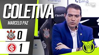 COLETIVA MARCELO PAZ | AO VIVO | Corinthians x Internacional - Brasileirão 2026