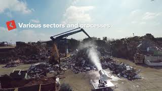 Spraystream Dust control