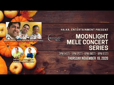 Moonlight Mele Concert Series #21 - "Nue" (Bryan Tolentino, Kama Hopkins & Halehaku Seabury)