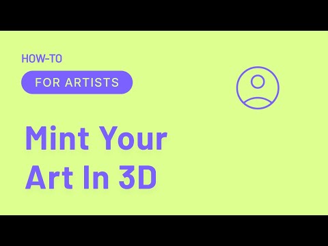 Mint Your Art in 3D with ANASAEA - Certify and Showcase Your Unique Artwork