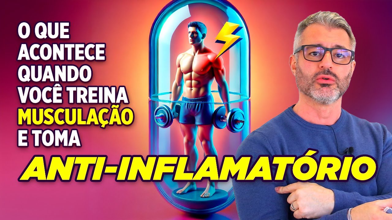 Anti-inflamatório acelera ou atrapalha a hipertrofia? 💊