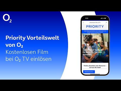 Priority Vorteilswelt von o2 - Kostenlosen Film in o2 TV einlösen