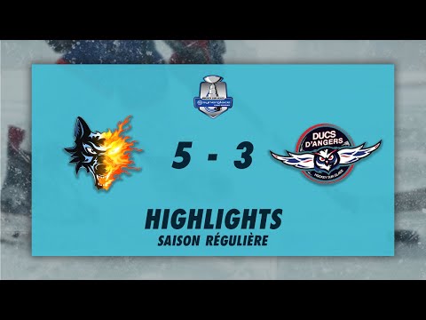 Brûleurs de Loups de Grenoble 5-3 Ducs d'Angers - Highlights - Synerglace Ligue Magnus 2022/23