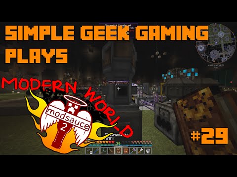 Modern World Modsauce 2 SMP Ep.29: Automated Alchemy