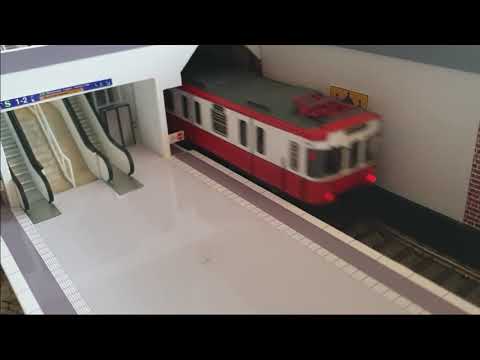 Mailänder U-Bahn Modell Clip 2 / Modello Metropolitana di Milano