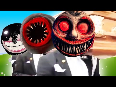 Choo Choo Charles VS SirenHead - Coffin Dance Song (COVER)