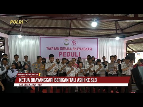 PRESISI NUSANTARA EPS 5 : KETUA BHAYANGKARI DISAMBUT HISTERIS SISWA SLB 07/03/25 (3/3)