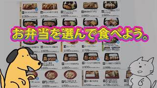 お弁当を選んで食べよう