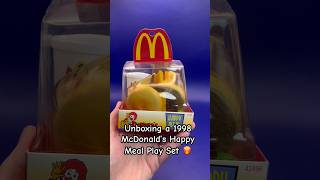 Unboxing a 1998 McDonald’s Happy Meal Play Set #mcdonaldstoys #90stoys #90skids