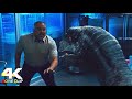 Jurassic World 2015 Death Vic Hoskins Scene 4K 60fps
