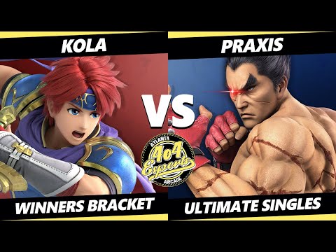 4o4 Smash Night 52 - Kola (Roy) Vs. Praxis (Kazuya) SSBU Ultimate Tournament