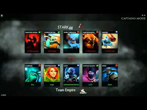 Empire vs Stark Game 1 - WCA EU Open Qualifier - @DotaCapitalist @DurkaDota
