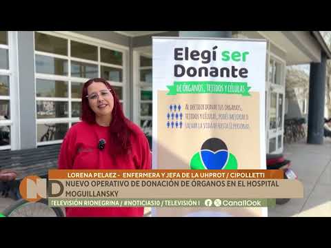 Nuevo operativo de donación de órganos en el Hospital Pedro Moguillansky de Cipolletti