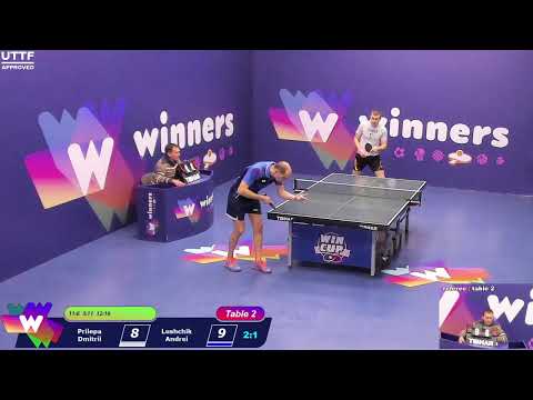 Winners League  19.02.21  Prilepa Dmitrii - Lushchik Andrei  14:00