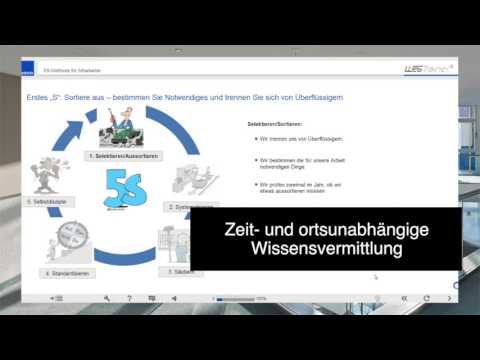 E-Learning 5S-Methode für Mitarbeiter