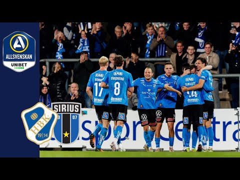Halmstads BK - IK Sirius (3-1) | Höjdpunkter