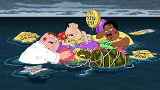 Family Guy - We clung to old graduation balloons and one turtle