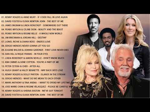 James Ingram, David Foster, Peabo Bryson, Dan Hill, Kenny Rogers   Duets Male and Female Love Songs