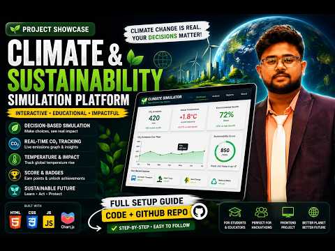 Climate Simulator Project Using Html Css Javascript Full Setup Github Repo