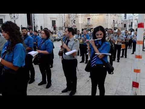 Banda Città di Rutigliano e Cassano - Marcia Regione Abruzzo - Festa Patronale 2/8/22 Cassano M.