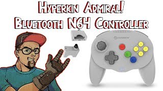 Hyperkin Admiral Announced! Nintendo 64 Bluetooth Controller!