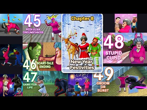 Scary Teacher 3D - Chapter 8 New Year Festivities - FULL Gameplay with Tips