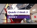 DVTV: Block 7 Quads 2 Wk 3