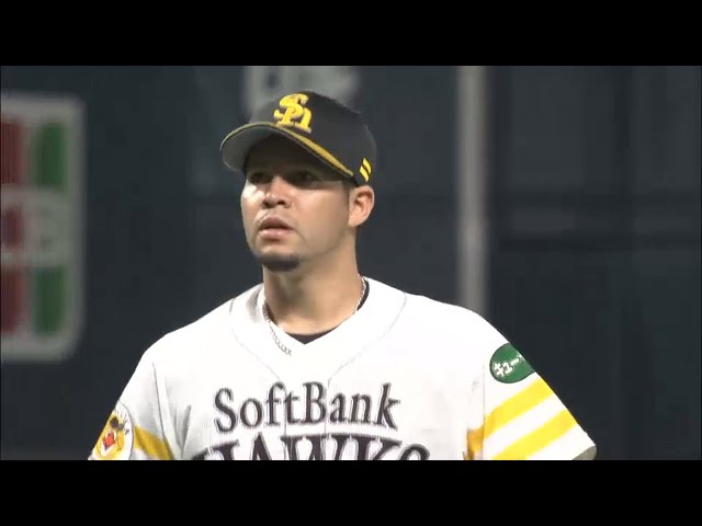 【8回表】藤川球児に並んだ!! ホークス・バリオス プロ野球記録17試合連続ホールド!! 2015/5/20 H-Bs