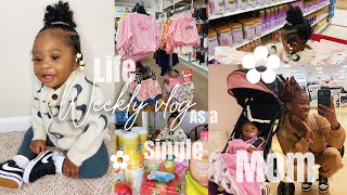 Weekly Vlog: Mini ROAD-TRIP +haul | Formula HUNT & Grocery Shopping | Baby’s 1st BDAY PREP +more 💕