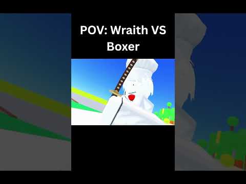 POV: Wraith Vs Boxer In Project Smash #battlegrounds #roblox #projectsmash #vergil #boxer