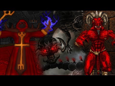 HEXEN LORE - STORY OF THE SERPENT RIDERS ORIGIN EXPLAINED - HERETIC ENDING HEXEN 2 LORE AND HISTORY