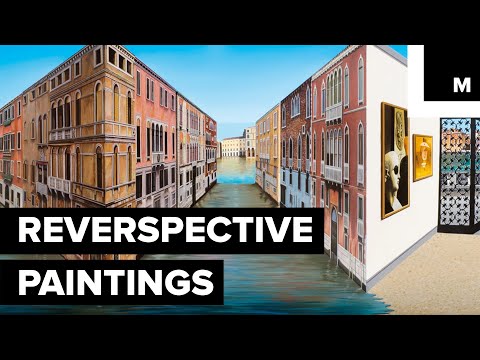 Step Inside This Mind-bending Studio Where Every Painting Is a Mesmerizing Optical Illusion