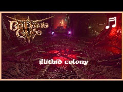 BALDUR'S GATE 3 Illithid Colony Barracks Music | Unofficial Soundtrack