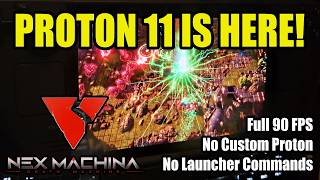 Proton 11 Beta is MAGIC: Nex Machina Steam Deck Performance Boost