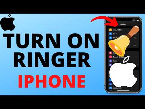 How to Turn On Ringer on iPhone