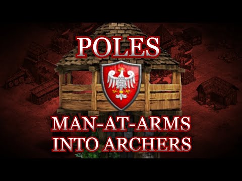 Poles - Man-at-arms into Towers and Archers - Build Order